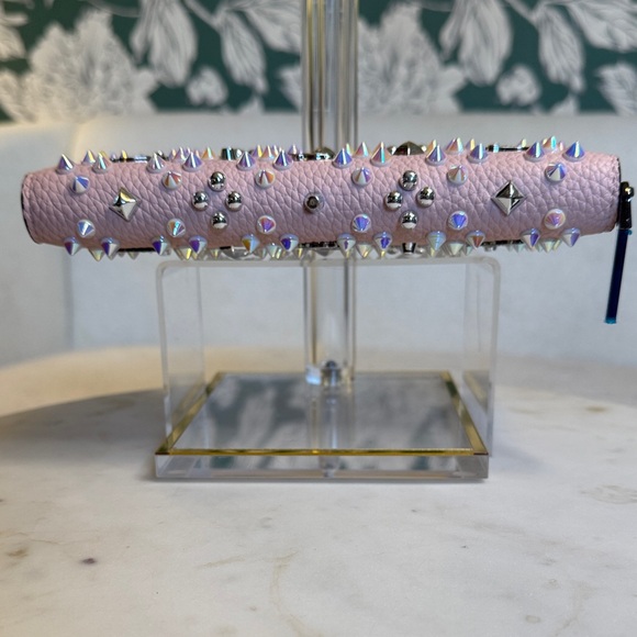 Christian Louboutin Authentic NIB Blush Pannetone Zippy Wallet, full incl - Picture 8 of 11